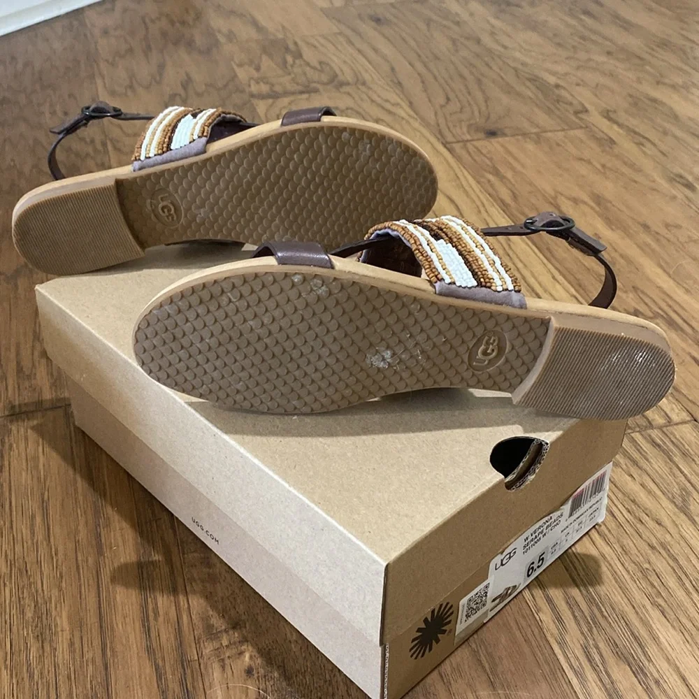 UGG Verona Serape Beads Sandals size 6.5